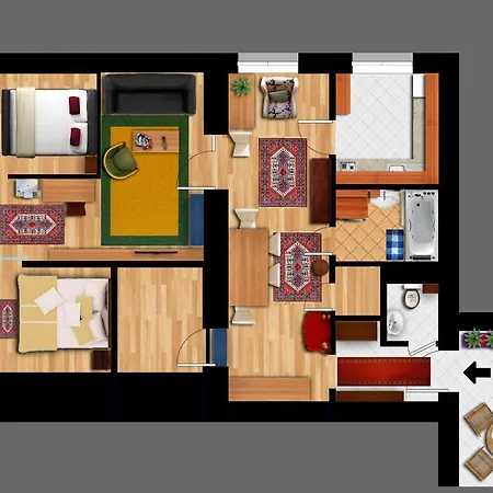Apartamento Stunning 2 Double Br In The Heart Of Budapest